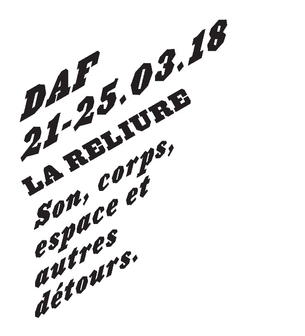Festival DAF – 24 mars 2018